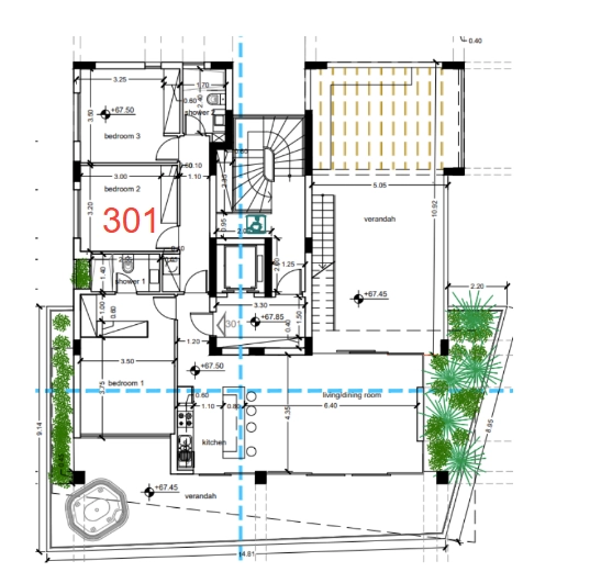 2 Bedroom Apartment for Sale in Paphos – Agios Theodoros