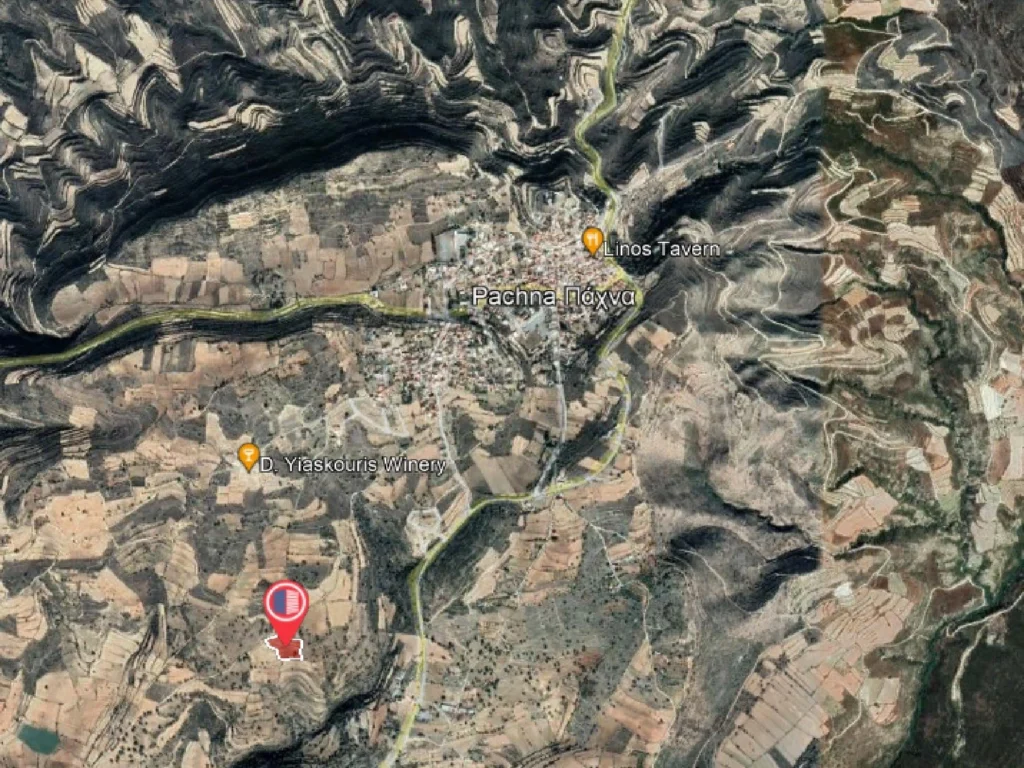9,709m² Plot for Sale in Pachna, Limassol District