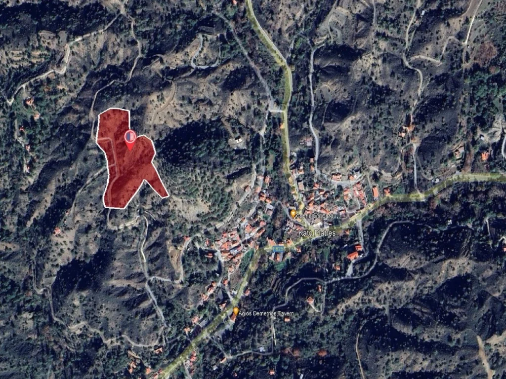 25,753m² Plot for Sale in Kato Platres, Limassol District
