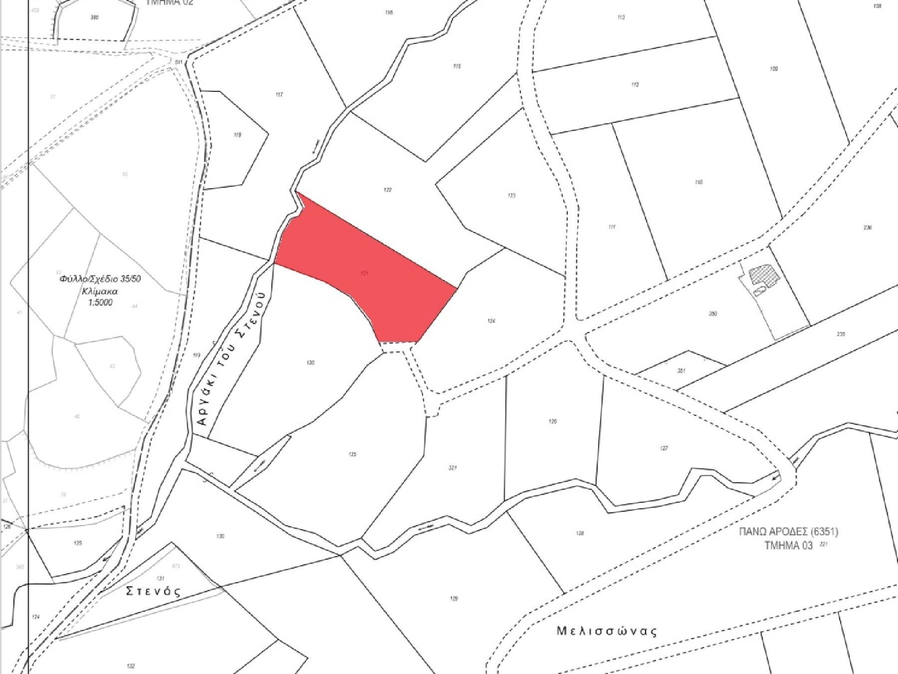 6,697m² Plot for Sale in Paphos District