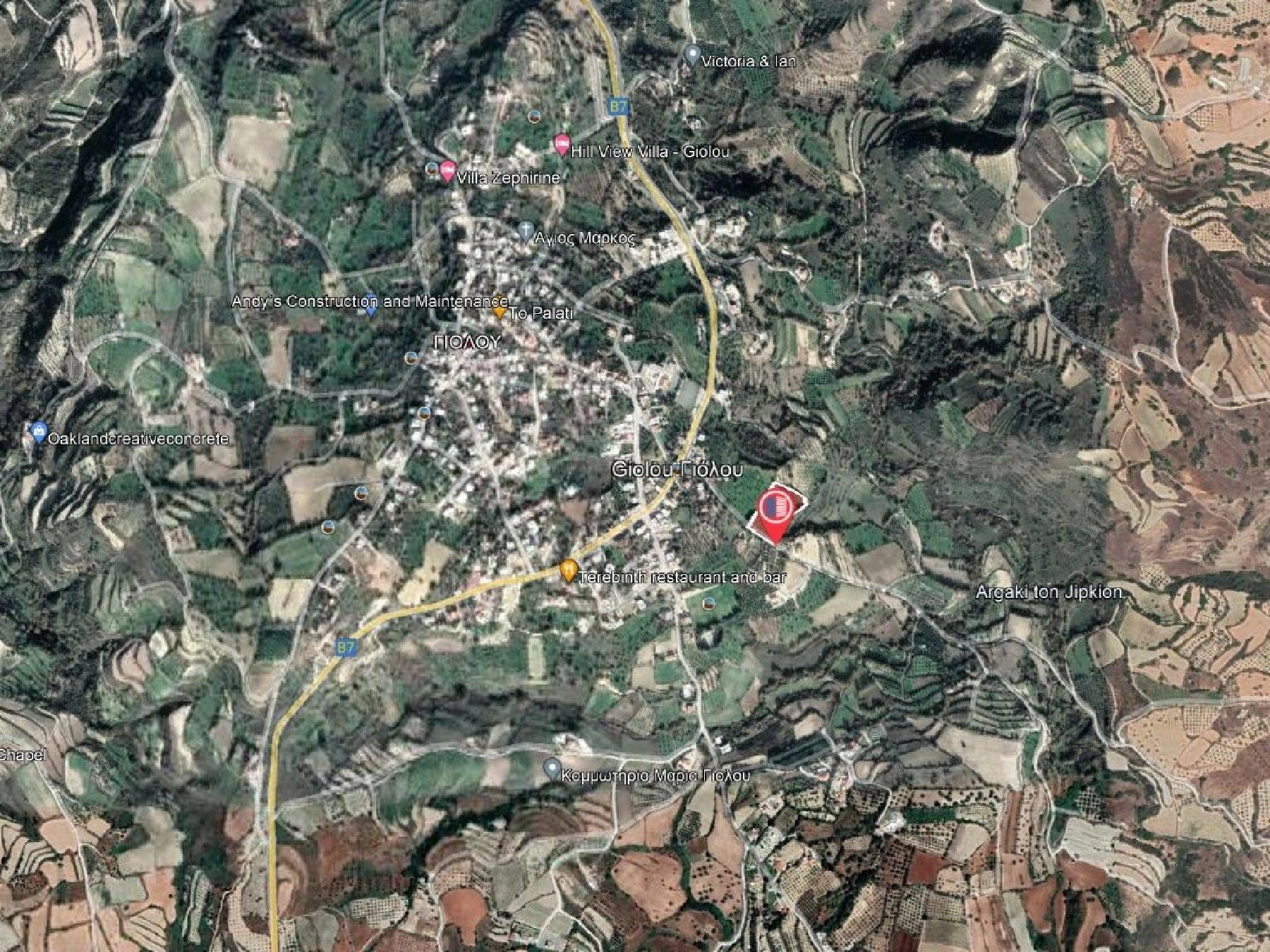 3,512m² Plot for Sale in Giolou, Paphos District