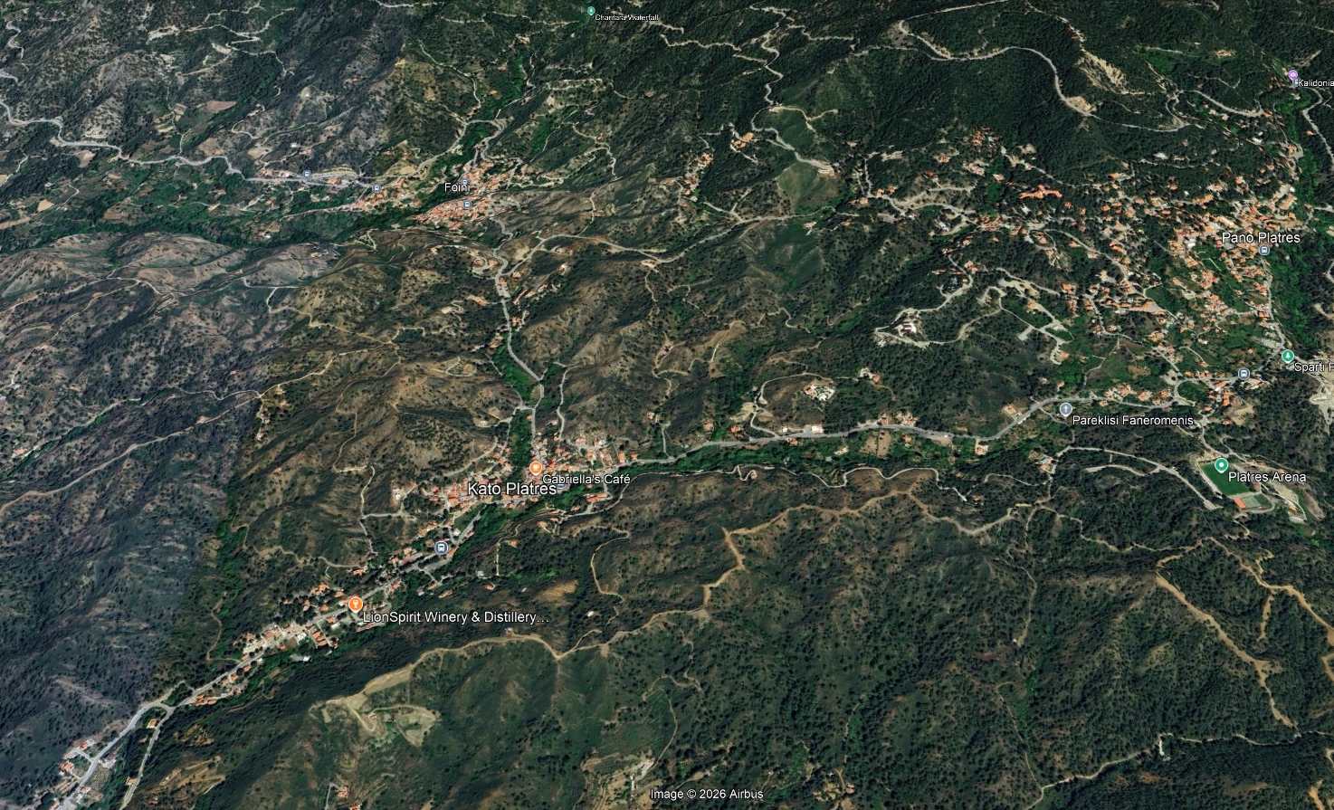 4,660m² Plot for Sale in Kato Platres, Limassol District