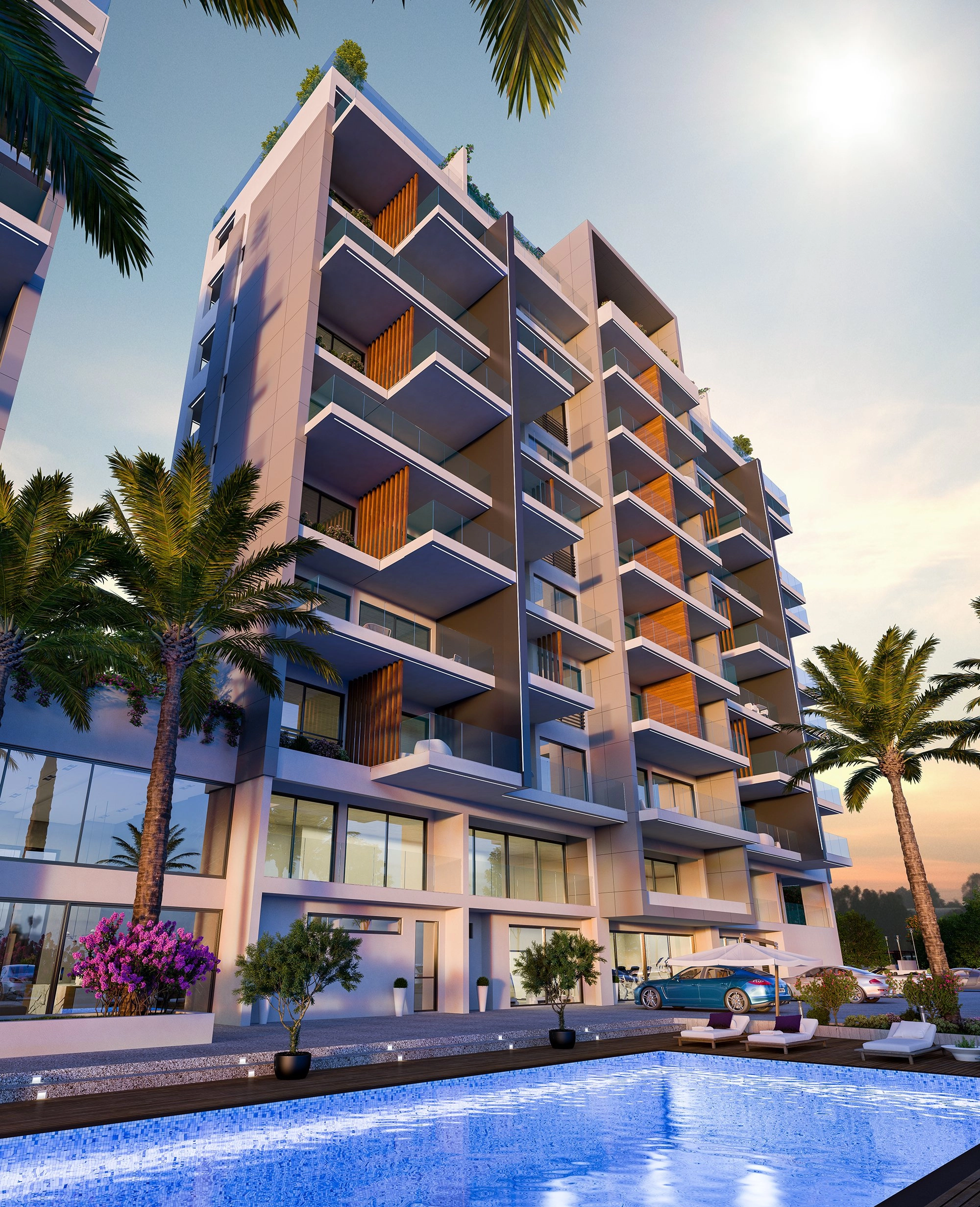 54m² Apartment for Sale in Tombs Of the Kings, Paphos District