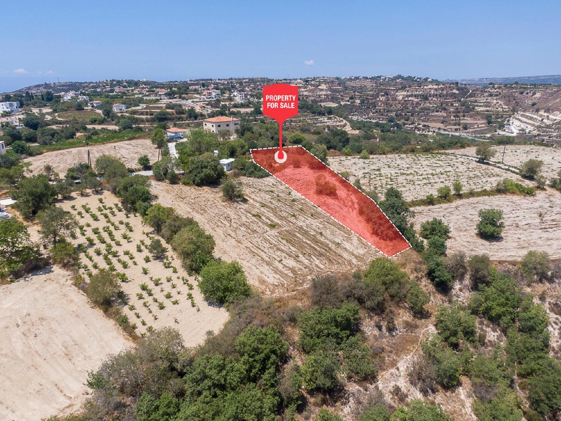 1,673m² Plot for Sale in Tsada, Paphos District