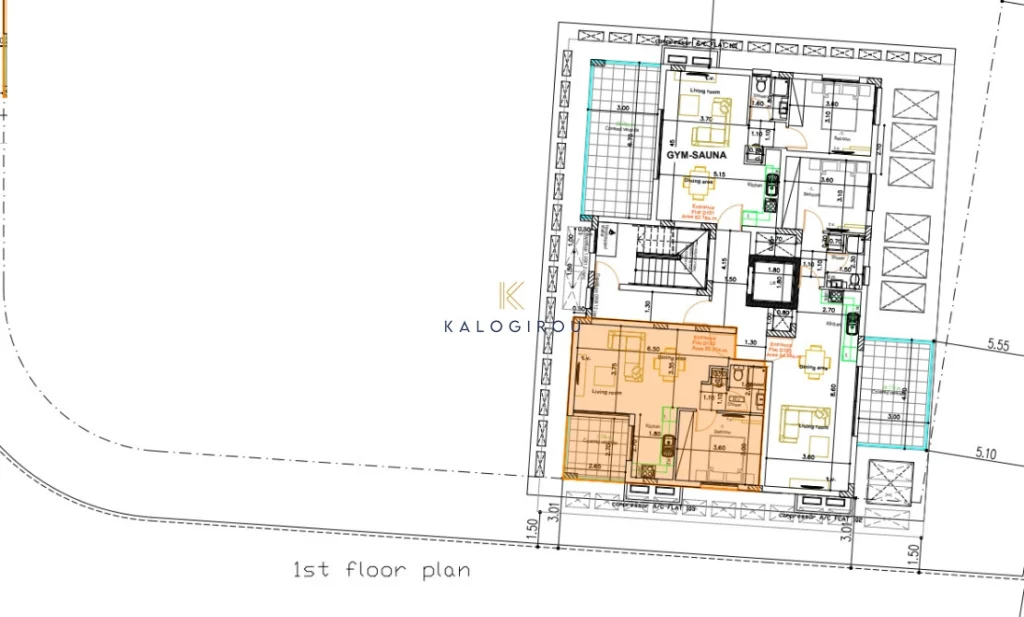 2 Bedroom Apartment for Sale in Livadia Larnakas, Larnaca District
