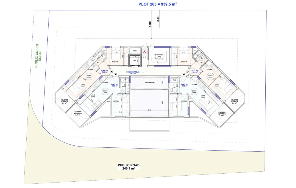 1 Bedroom Apartment for Sale