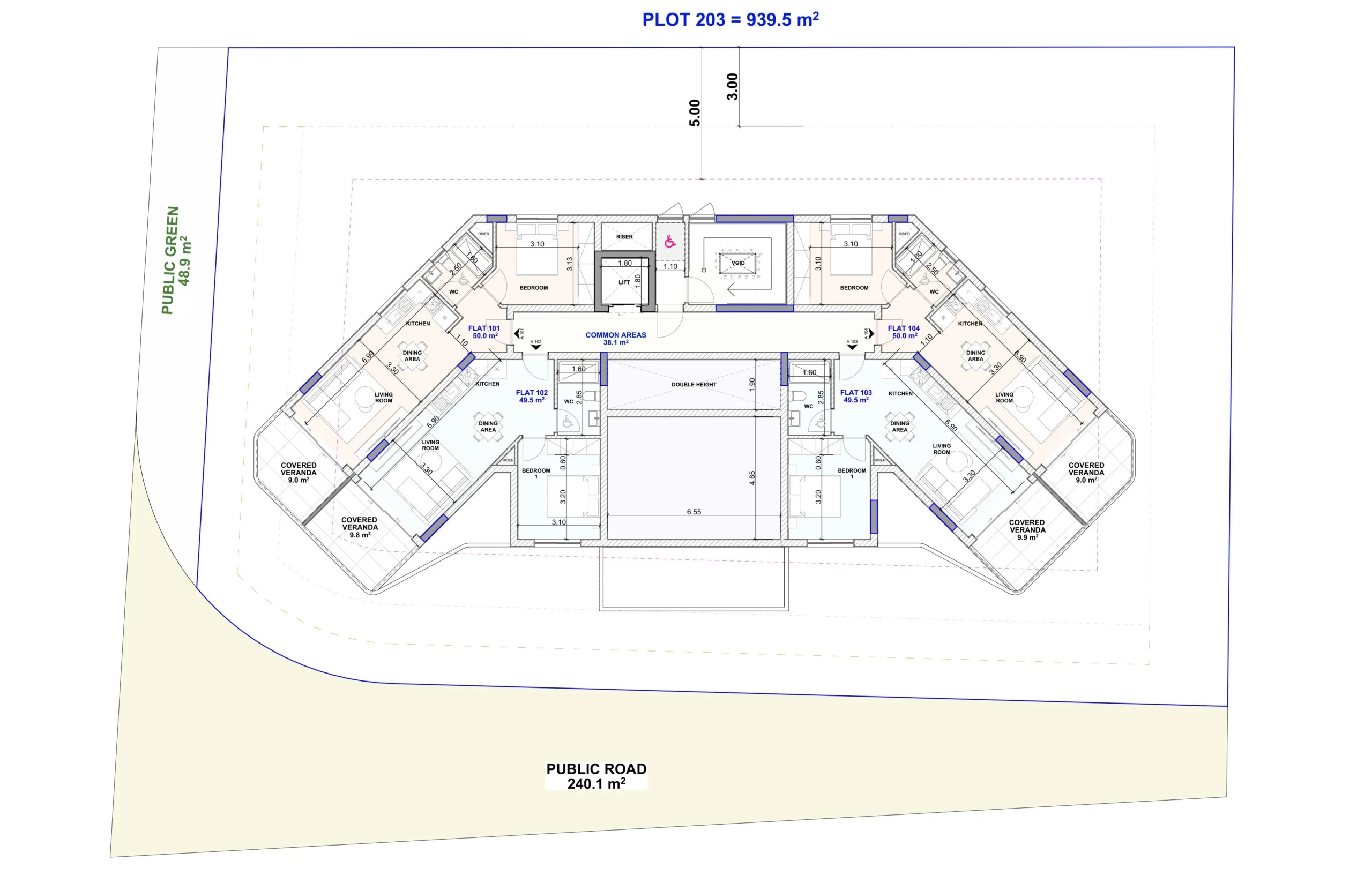 1 Bedroom Apartment for Sale