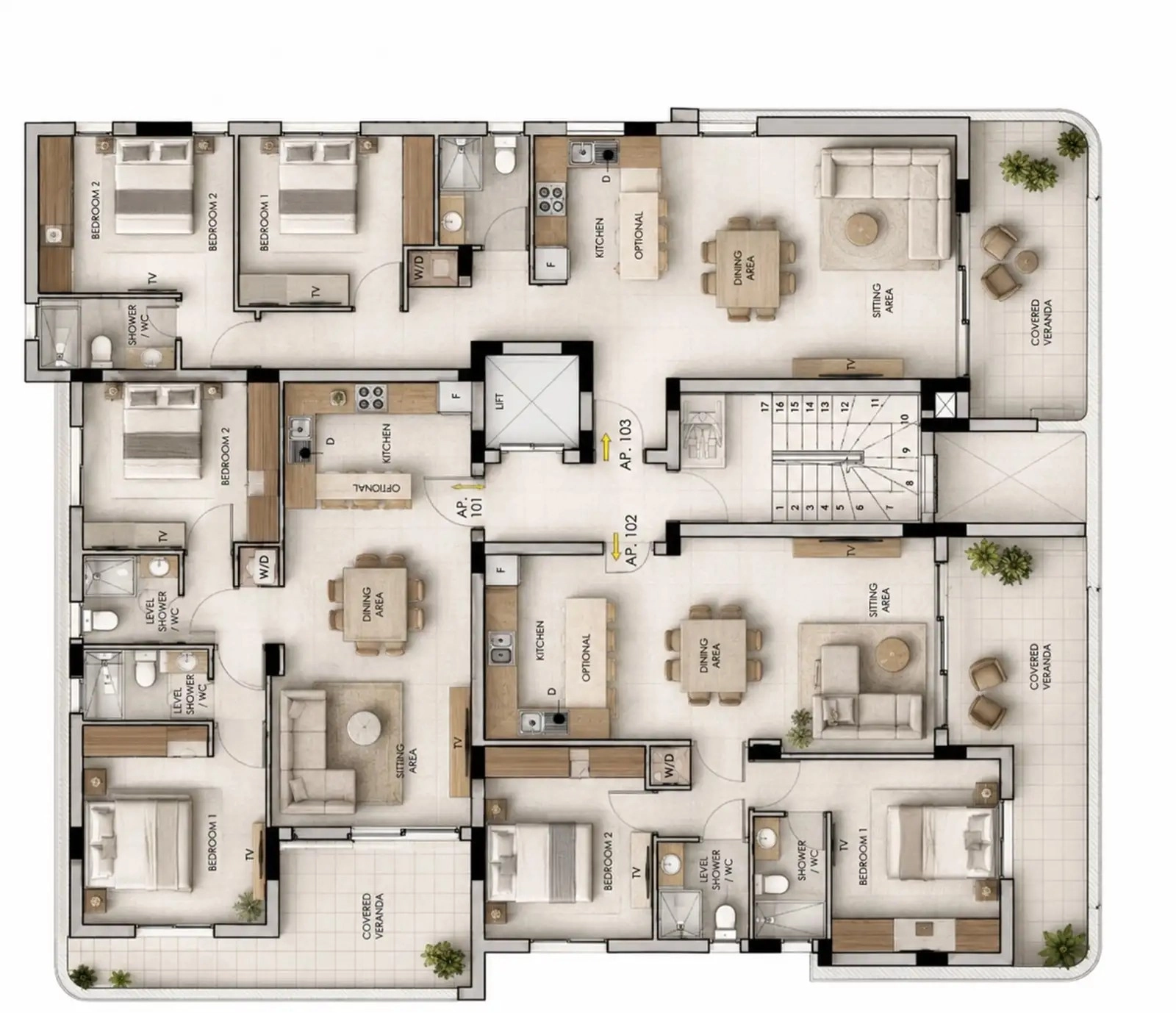 2 Bedroom Apartment for Sale