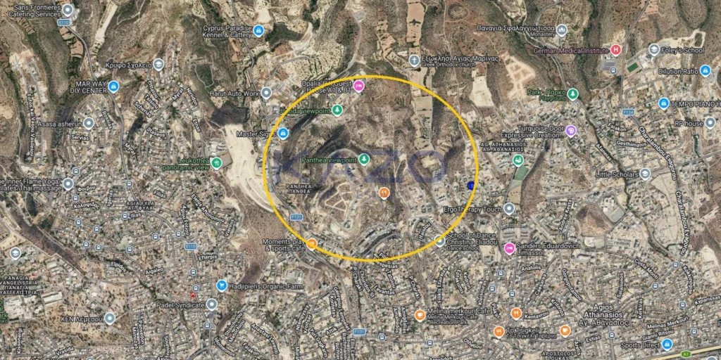 15,692m² Plot for Sale in Limassol – Panthea