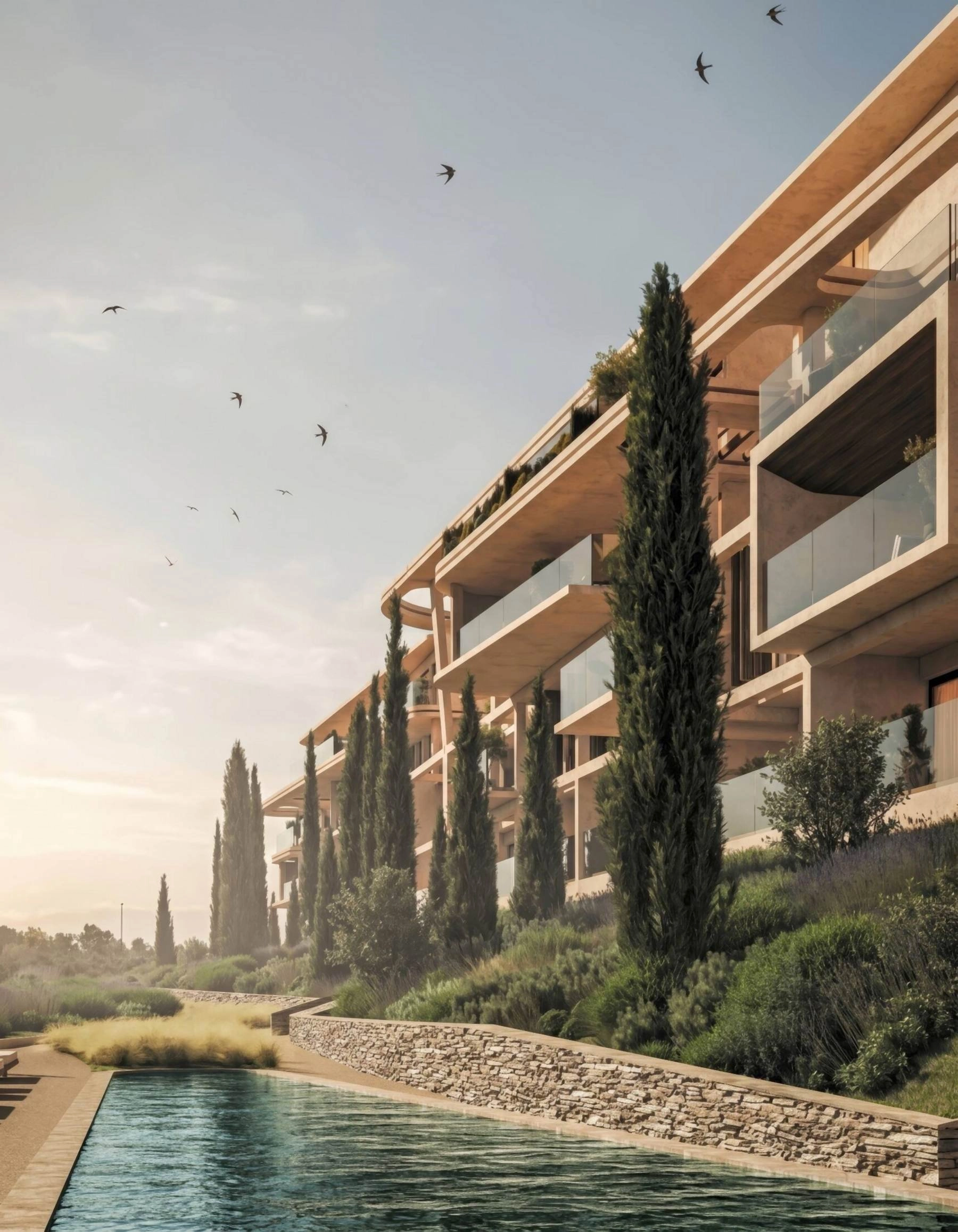46m² Apartment for Sale in Tombs Of the Kings, Paphos District