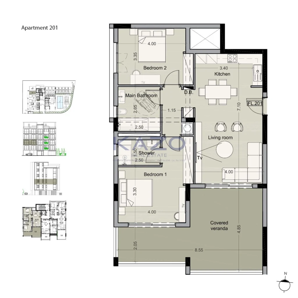 2 Bedroom Apartment for Sale in Limassol District