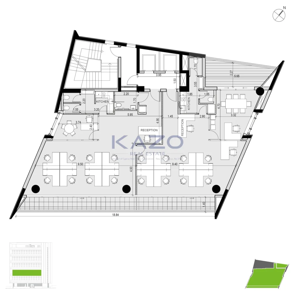 206m² Office for Sale in Limassol – Kapsalos