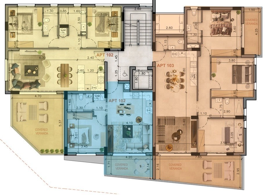 1 Bedroom Apartment for Sale in Agios Nikolaos, Larnaca District