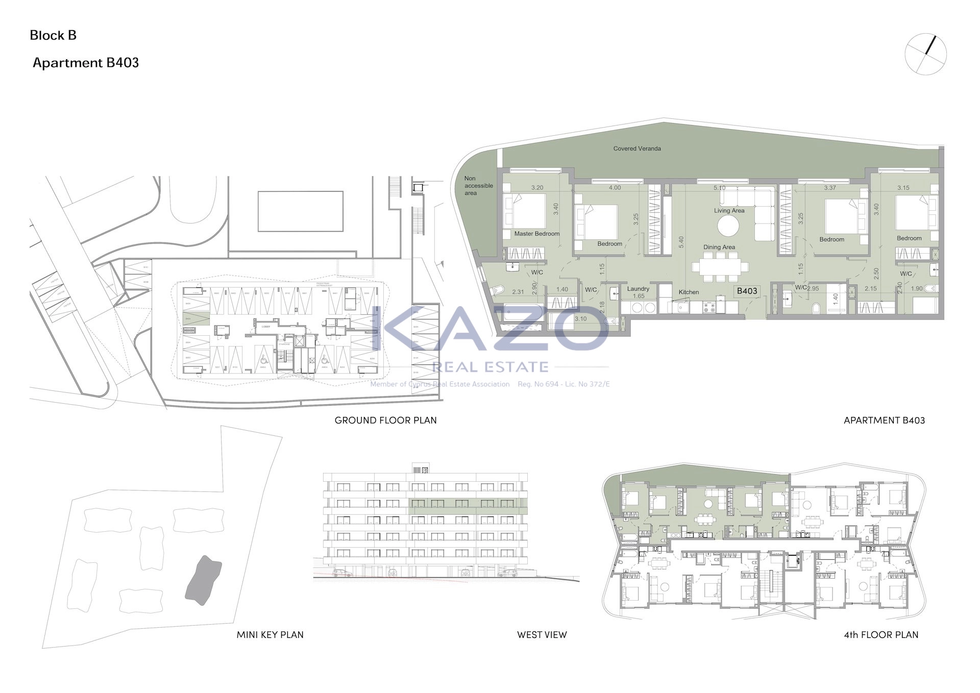 4 Bedroom Apartment for Sale in Limassol District