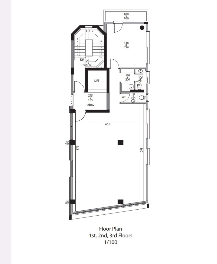 99m² Office for Rent in Limassol – Agios Nicolaos