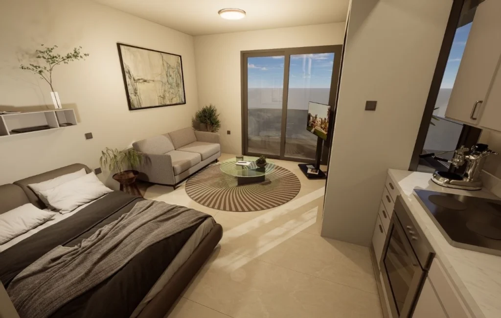 1 Bedroom Apartment for Sale in Larnaca – Finikoudes