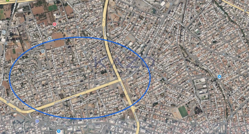 1,050m² Plot for Sale in Limassol District