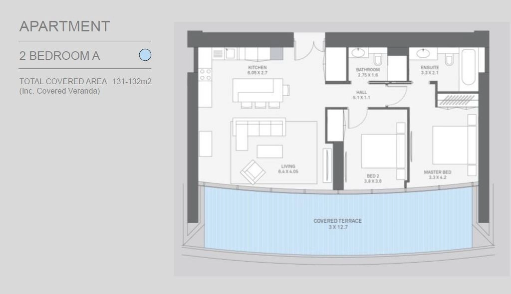 2 Bedroom Apartment for Sale in Limassol