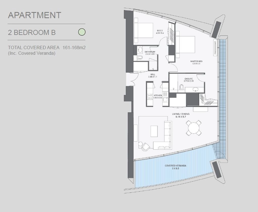 2 Bedroom Apartment for Sale in Limassol