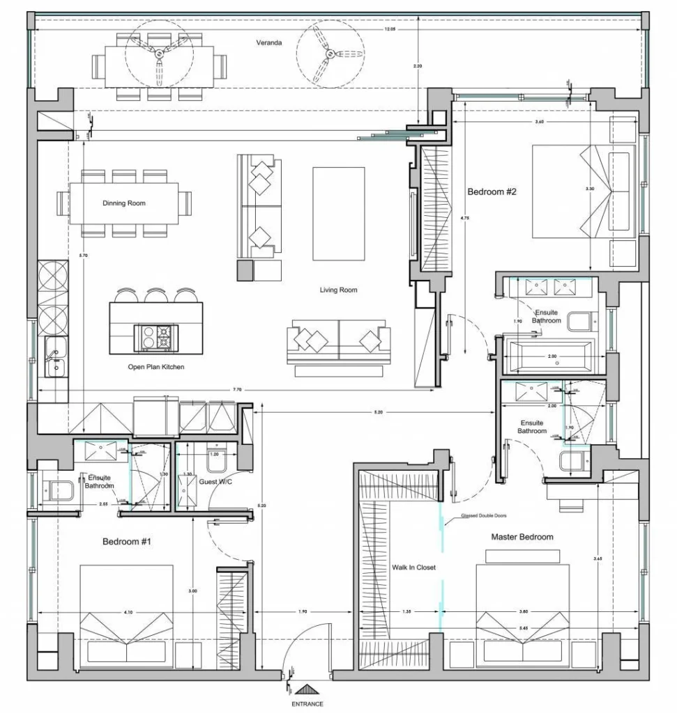 3 Bedroom Apartment for Sale in Germasogeia, Limassol District