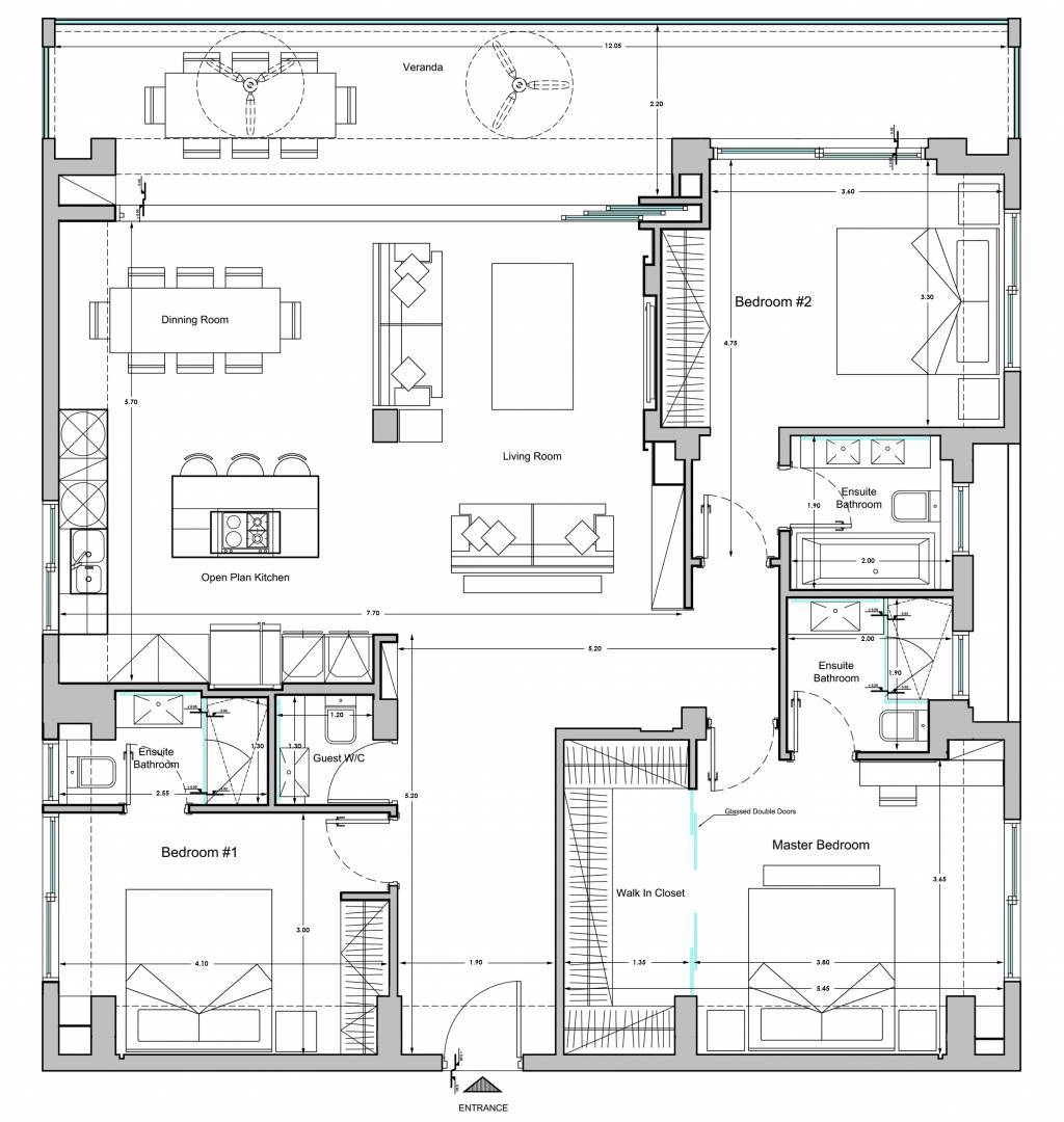 3 Bedroom Apartment for Sale in Germasogeia, Limassol District