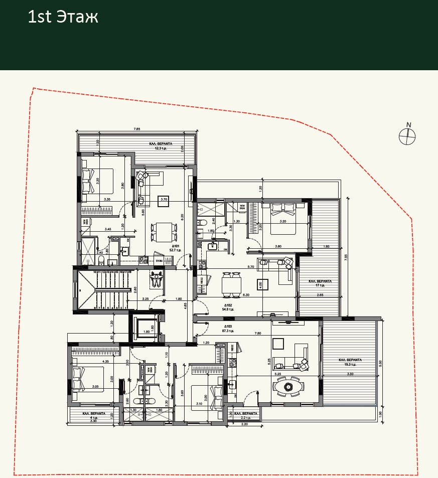 2 Bedroom Apartment for Sale