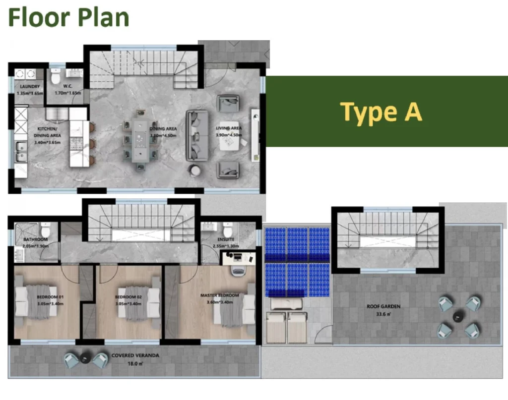 3 Bedroom House for Sale in Geroskipou, Paphos District