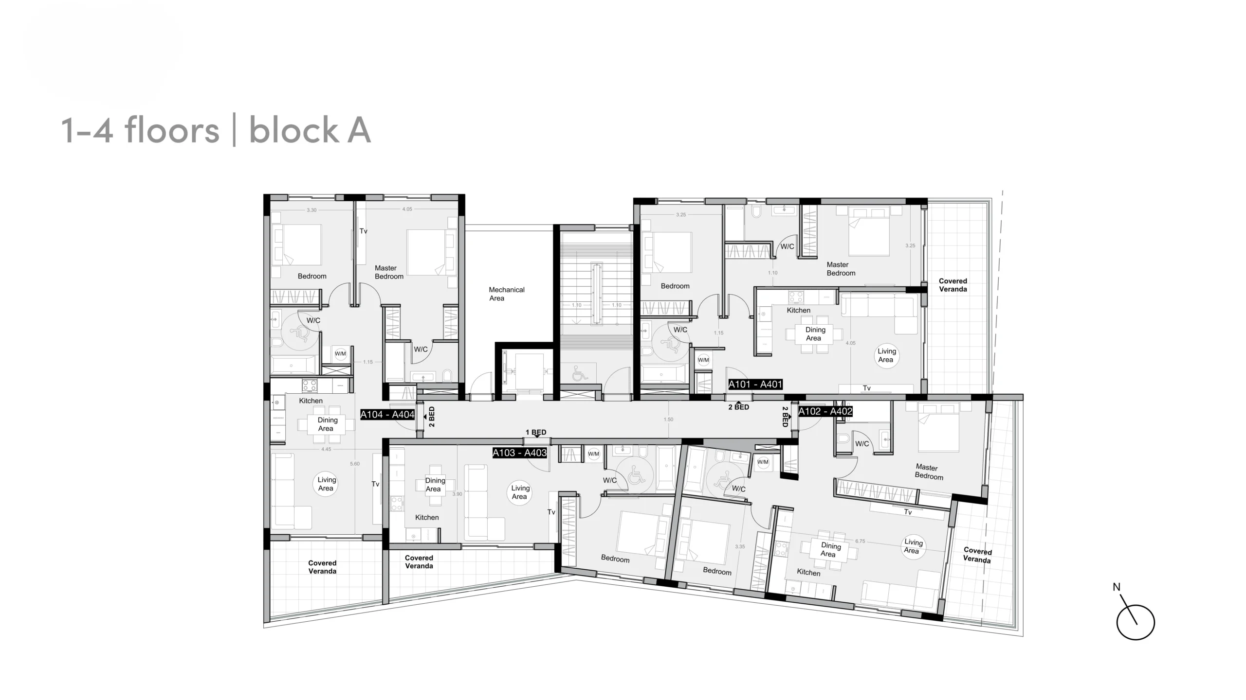 1 Bedroom Apartment for Sale in Limassol – Agios Athanasios