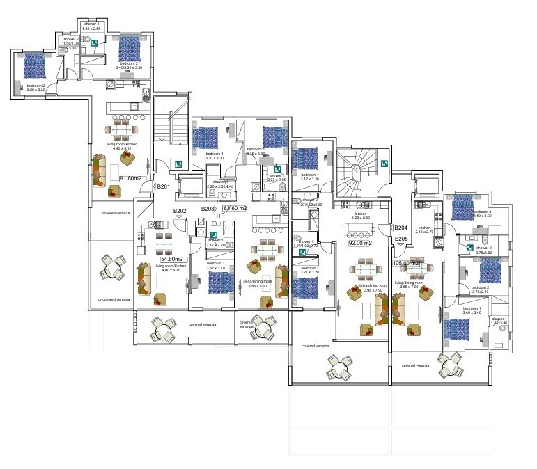 3 Bedroom Apartment for Sale in Kissonerga, Paphos District