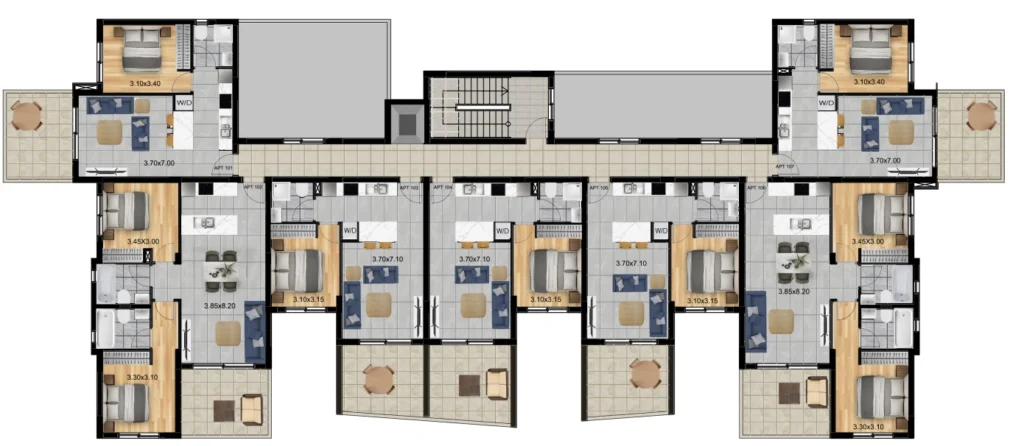 1 Bedroom Apartment for Sale in Germasogeia, Limassol District