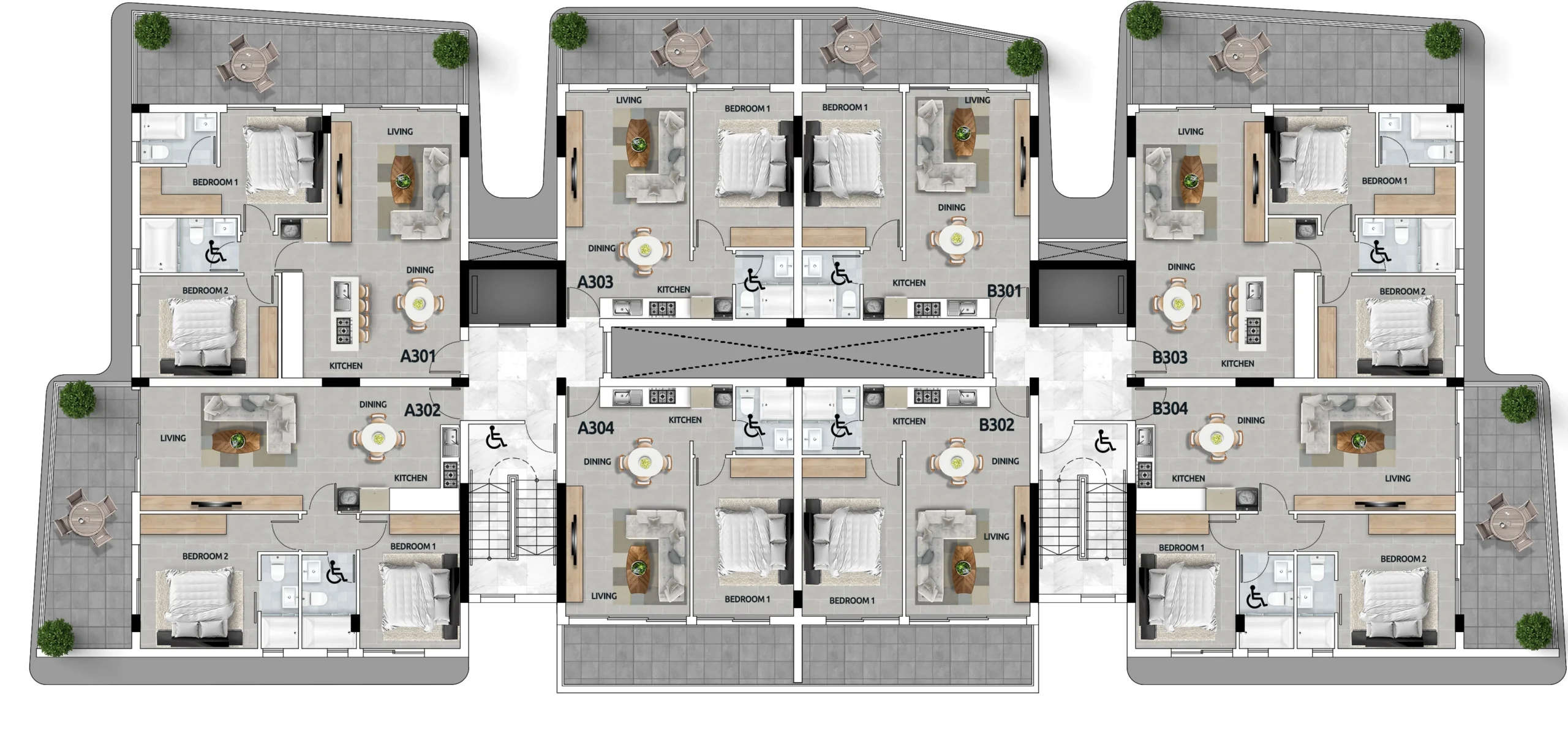 2 Bedroom Apartment for Sale