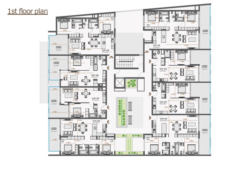 1 Bedroom Apartment for Sale