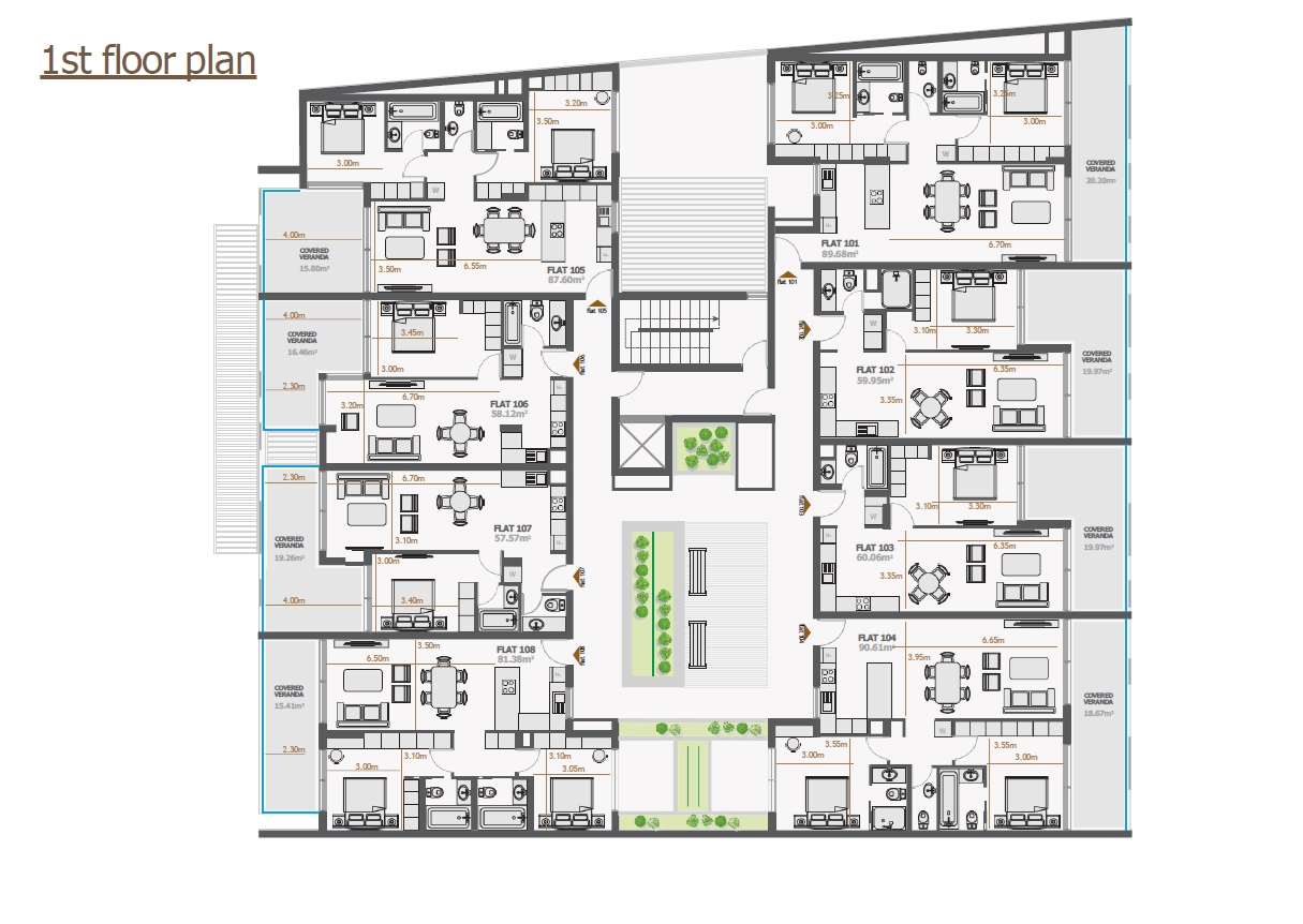 1 Bedroom Apartment for Sale