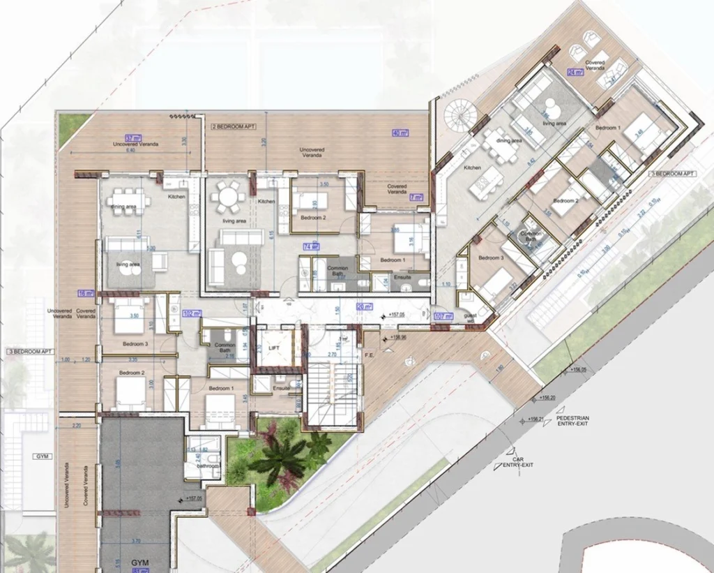 3 Bedroom Apartment for Sale in Limassol – Agios Athanasios