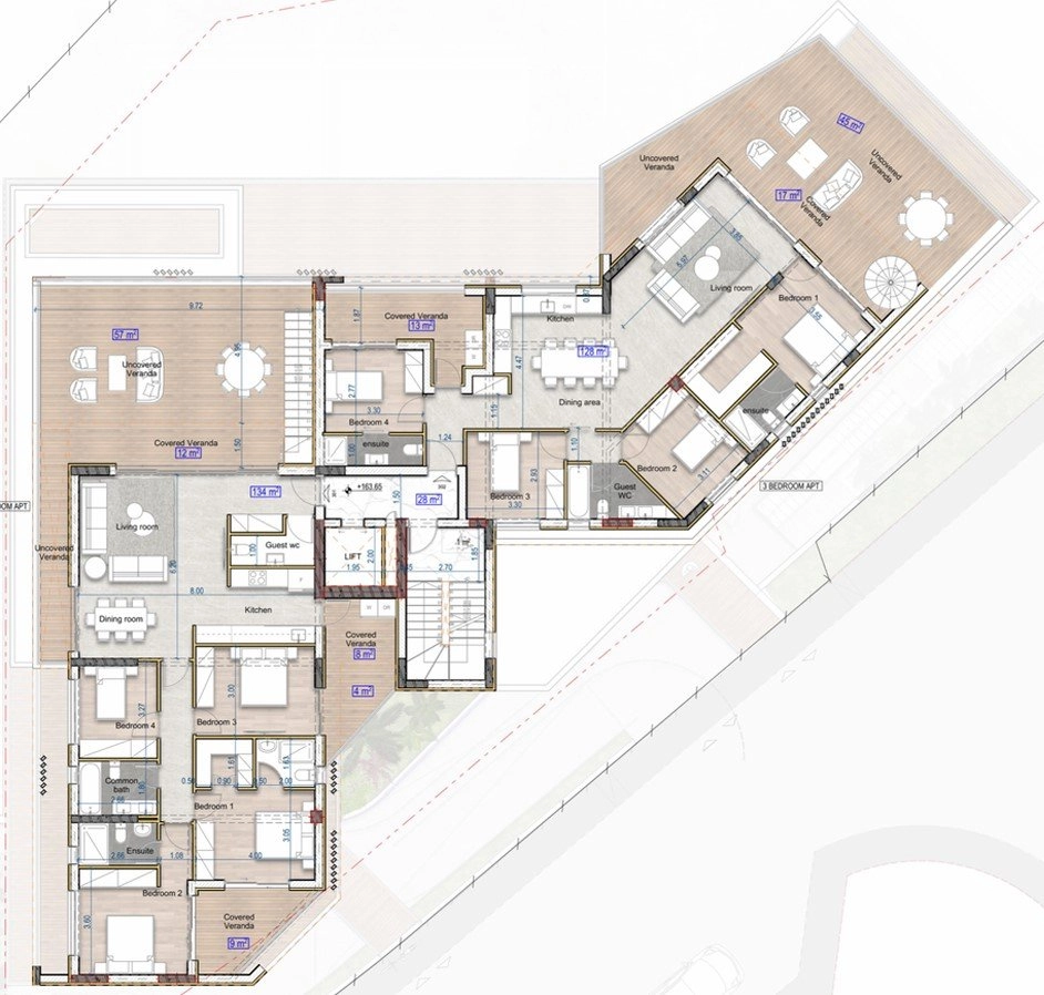 4 Bedroom Apartment for Sale in Limassol – Agios Athanasios