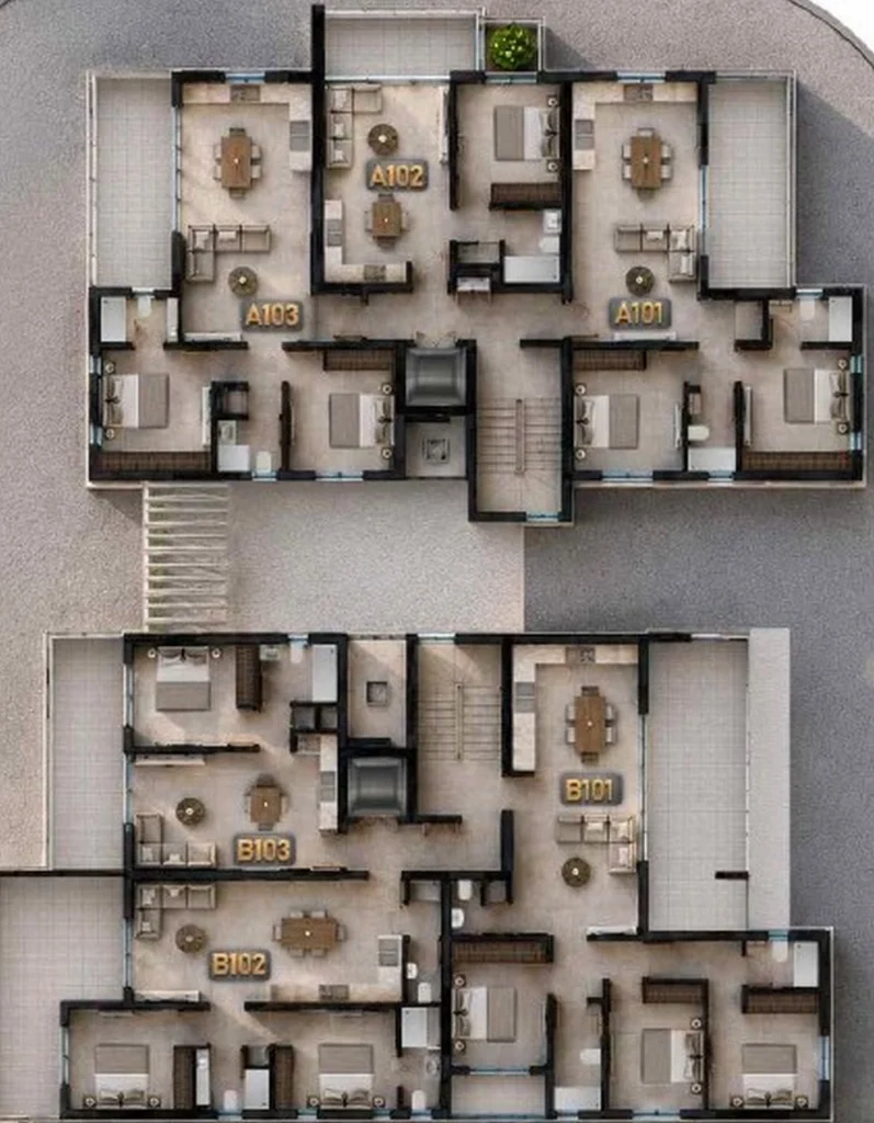 1 Bedroom Apartment for Sale in Kamares, Larnaca District