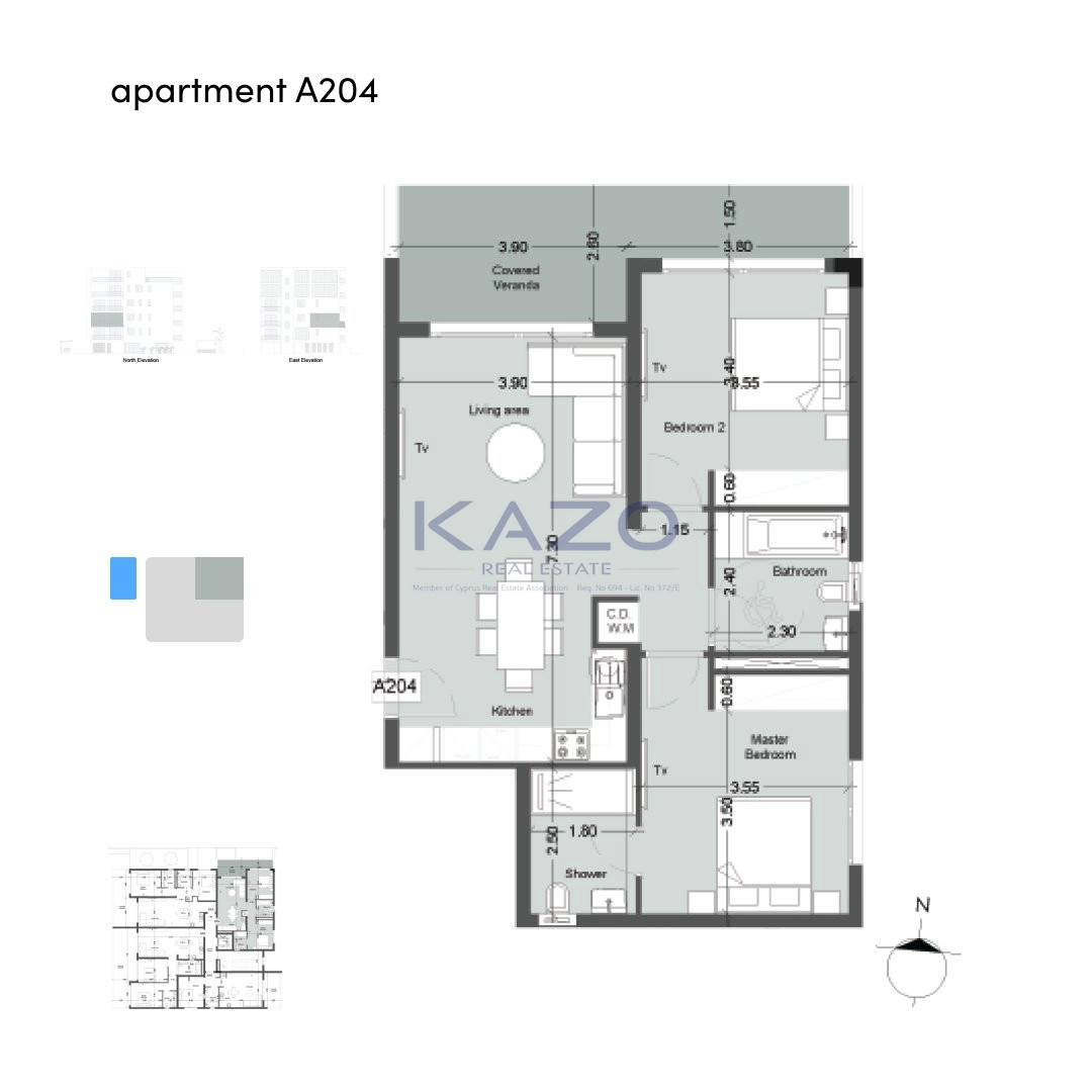 2 Bedroom Apartment for Sale in Limassol District