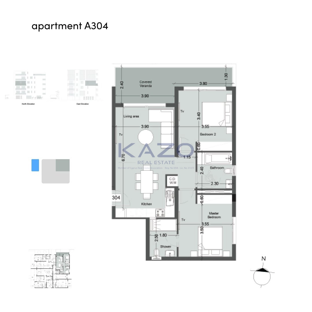 2 Bedroom Apartment for Sale in Limassol District