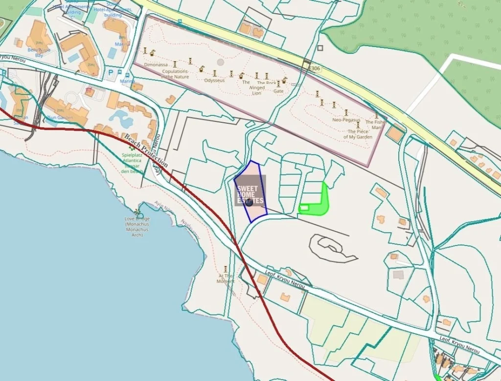 5,458m² Plot for Sale in Famagusta – Agia Napa