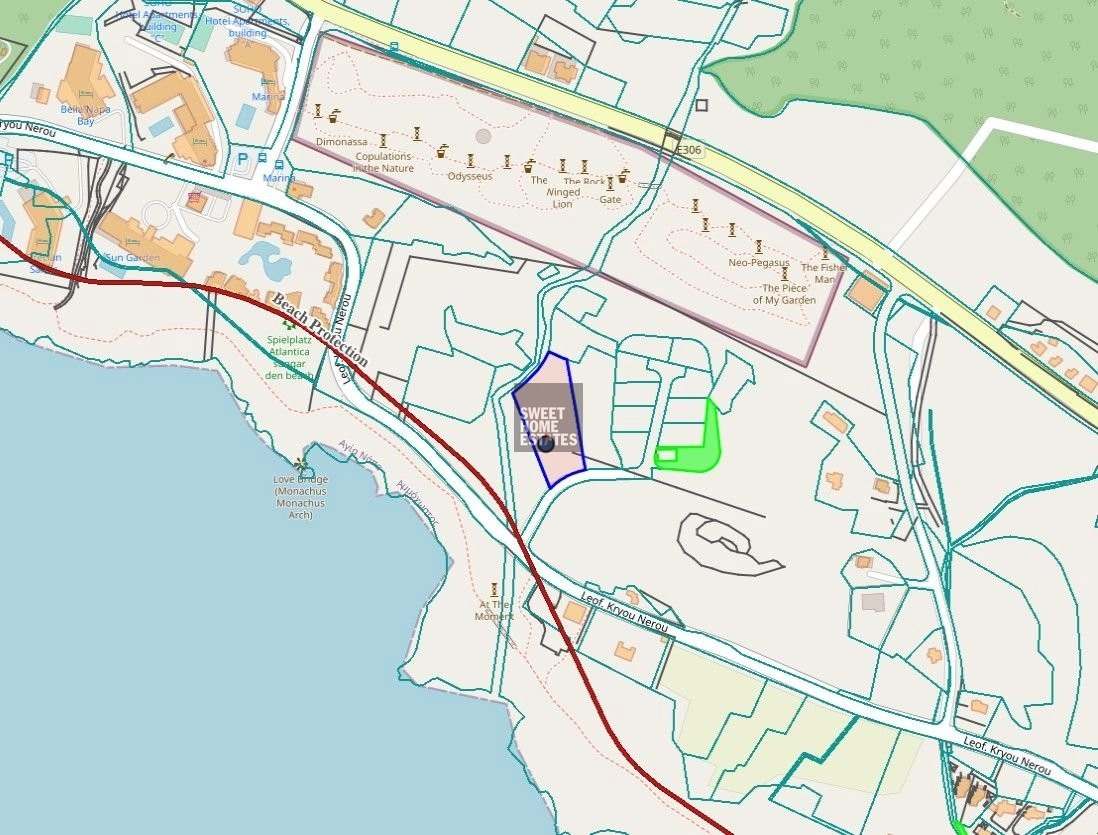 5,458m² Plot for Sale in Famagusta – Agia Napa