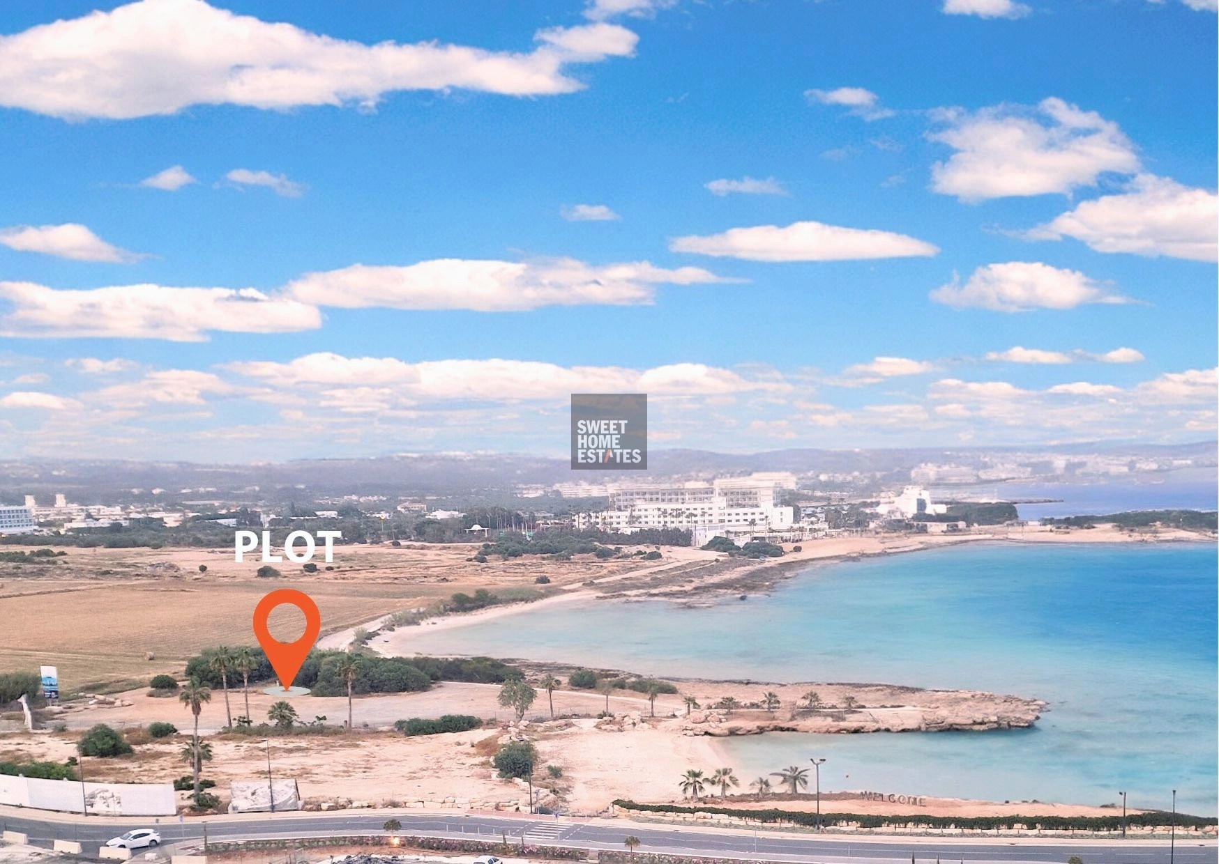 5,550m² Plot for Sale in Famagusta – Agia Napa