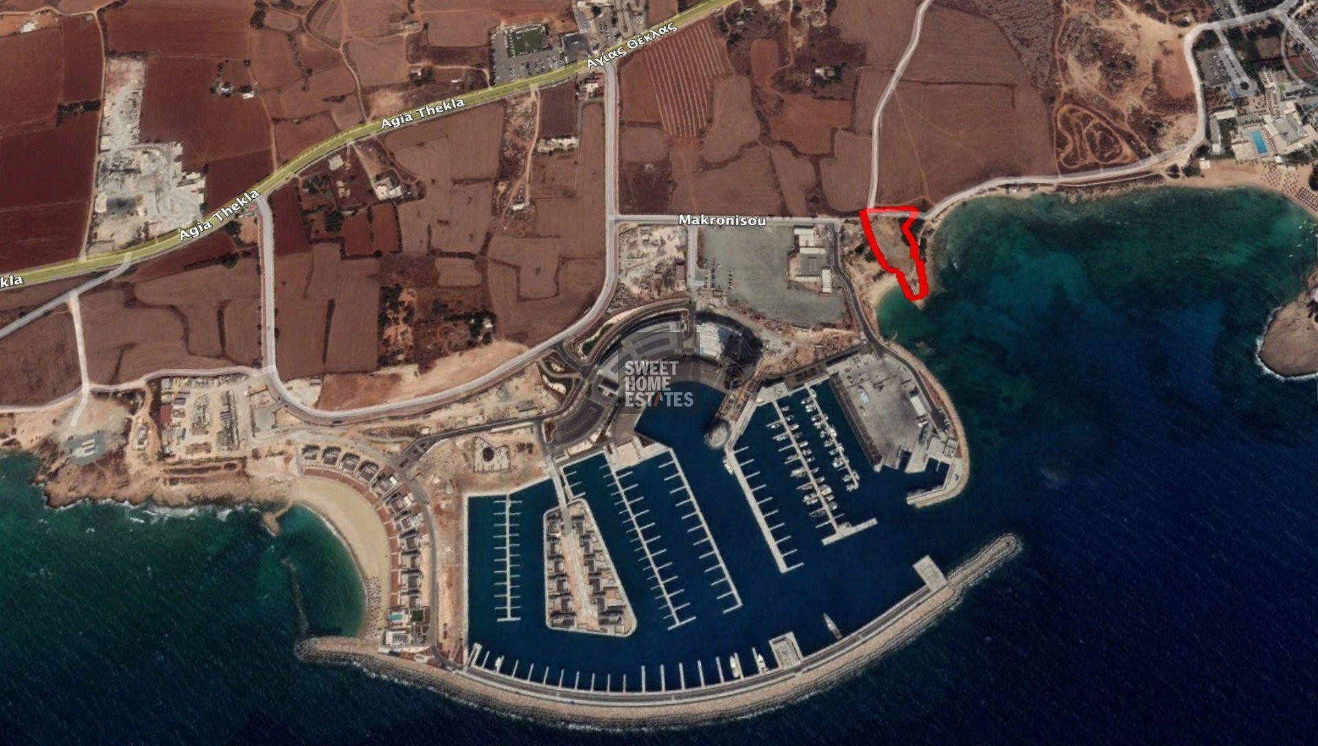 5,550m² Plot for Sale in Famagusta – Agia Napa