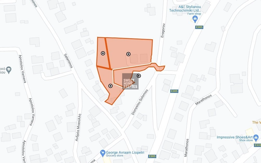 6,390m² Plot for Sale in Liopetri, Famagusta District