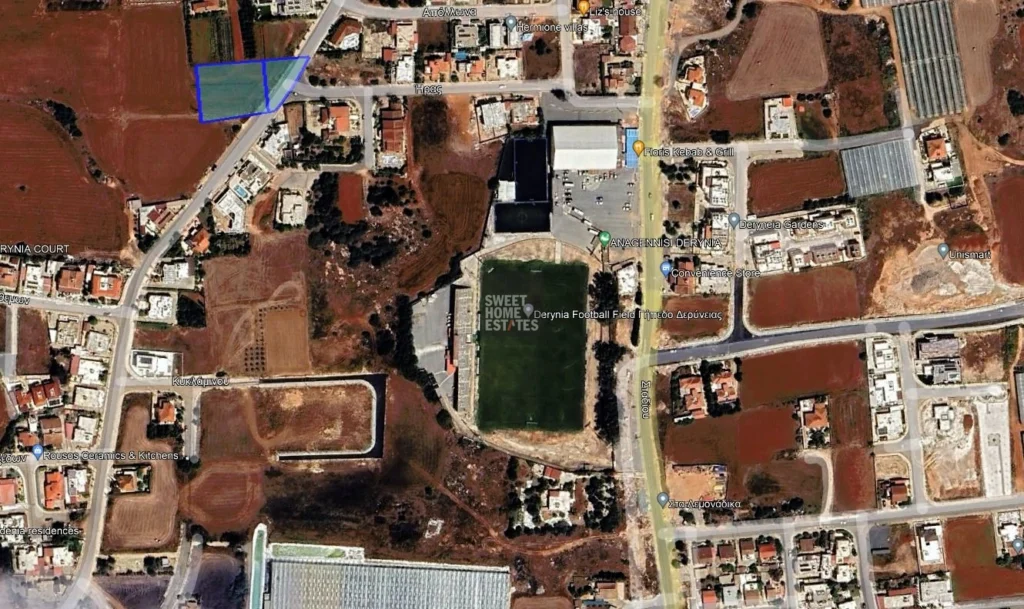 2,502m² Plot for Sale in Deryneia, Famagusta District