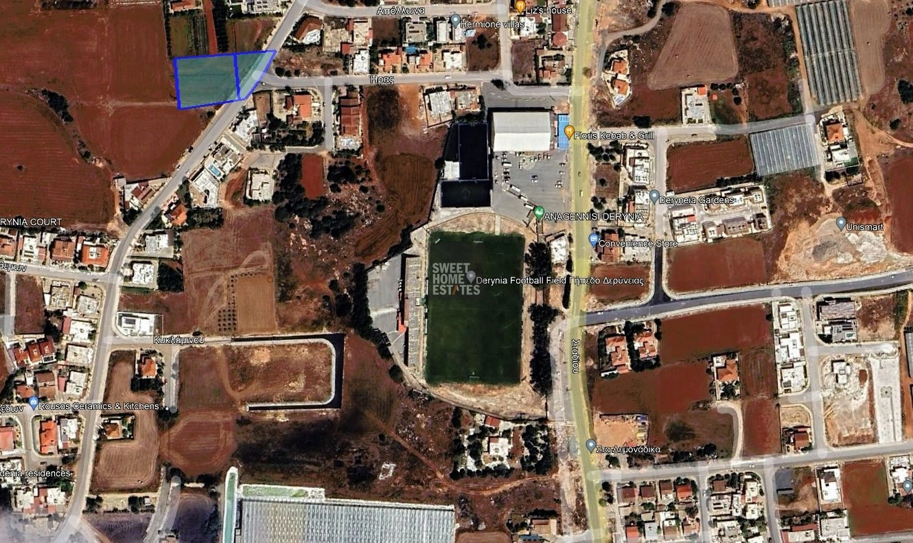 2,502m² Plot for Sale in Deryneia, Famagusta District