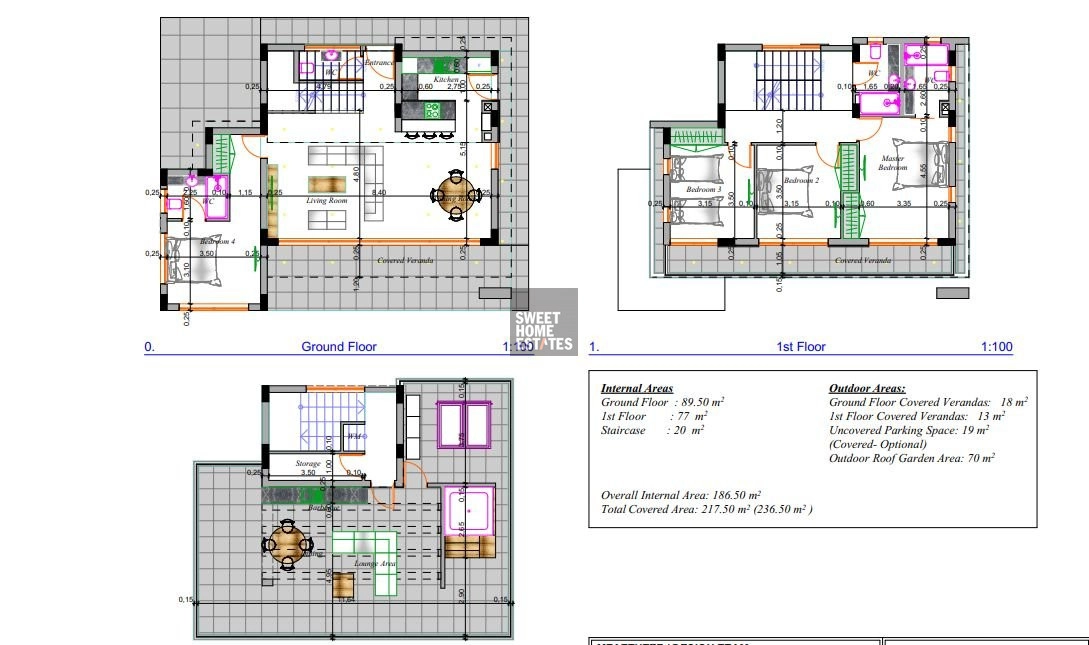 4 Bedroom House for Sale in Protaras, Famagusta District