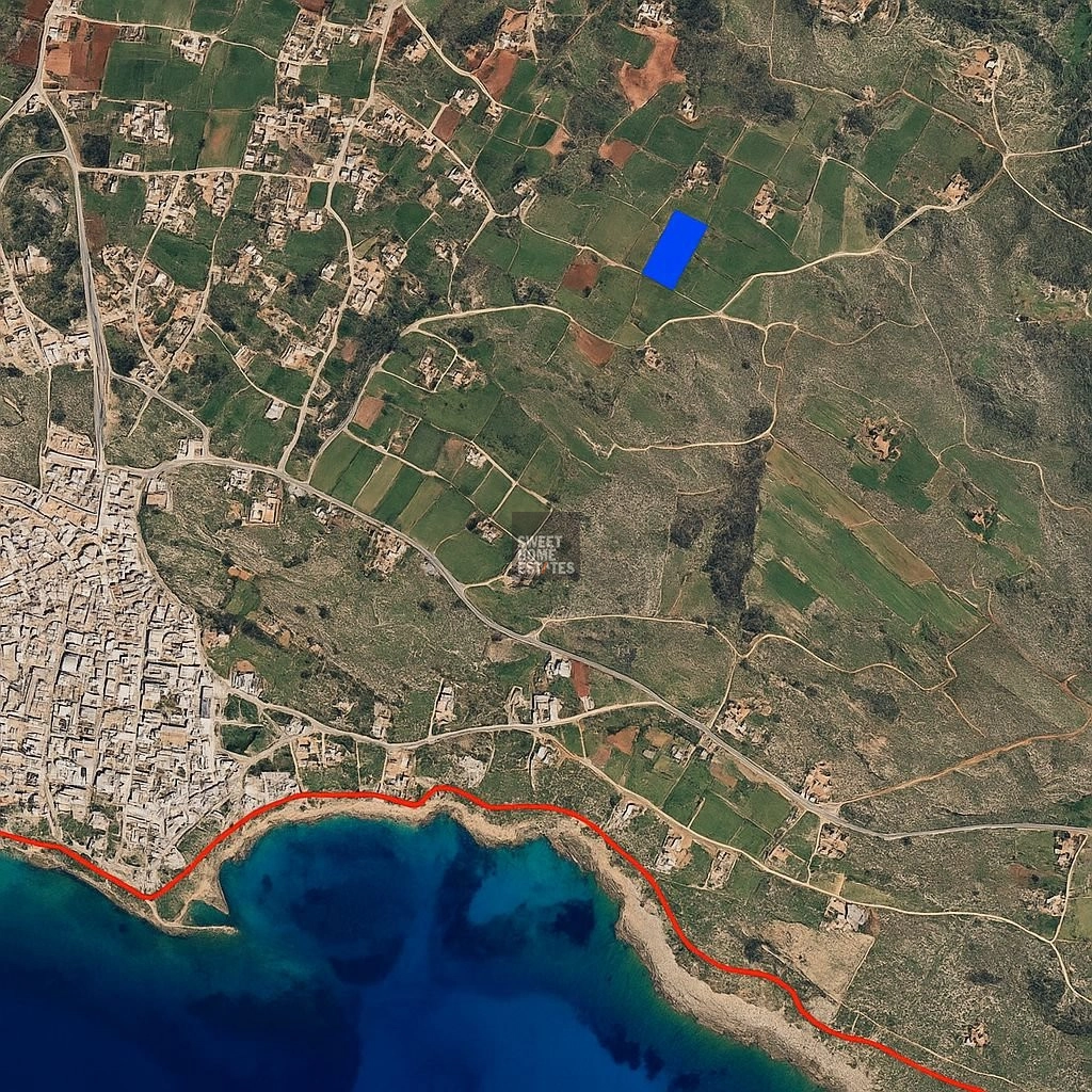4,494m² Plot for Sale in Famagusta – Agia Napa