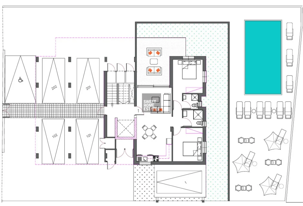 2 Bedroom Apartment for Sale in Kapparis, Famagusta District
