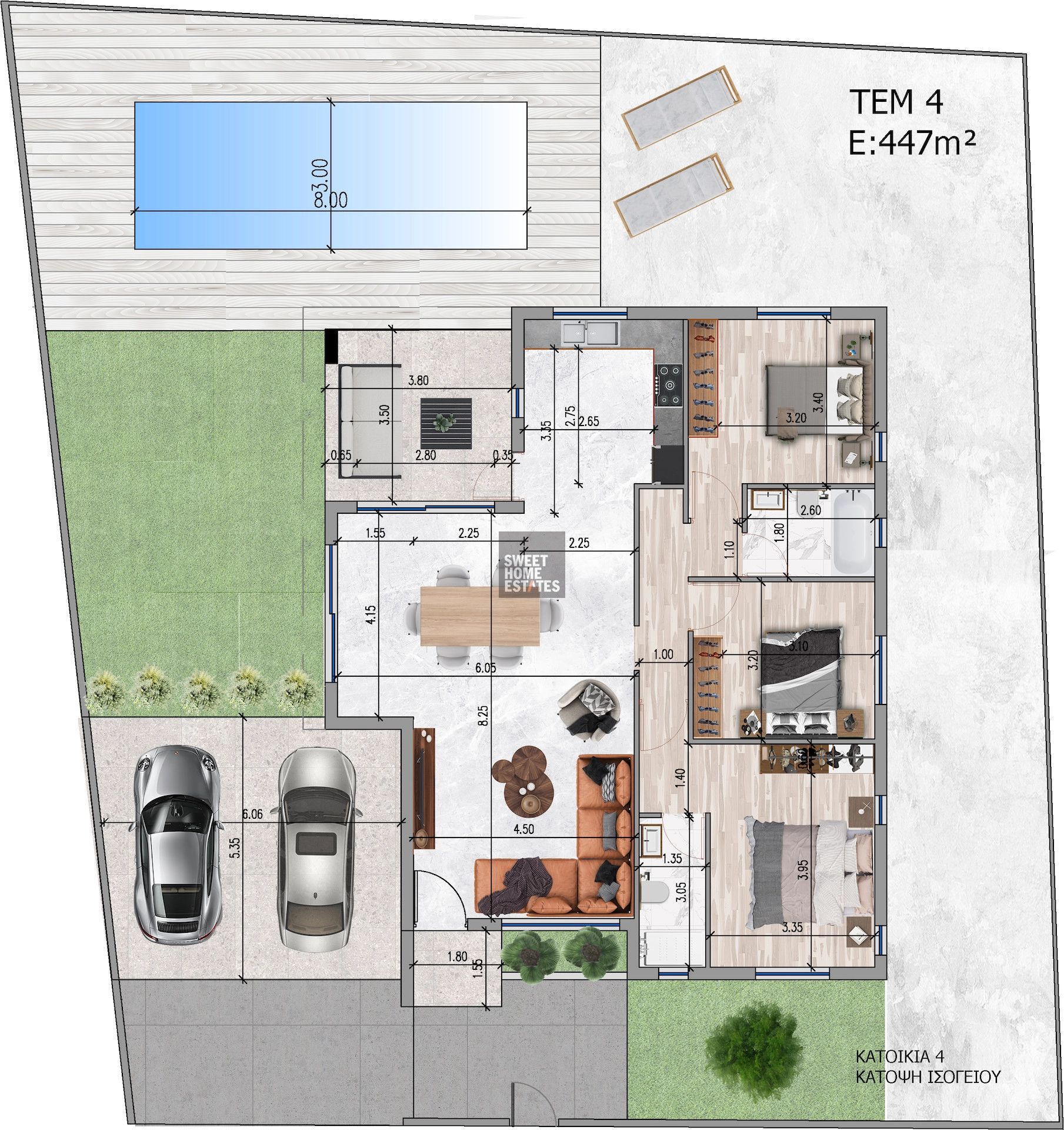 3 Bedroom House for Sale in Xylofagou, Larnaca District