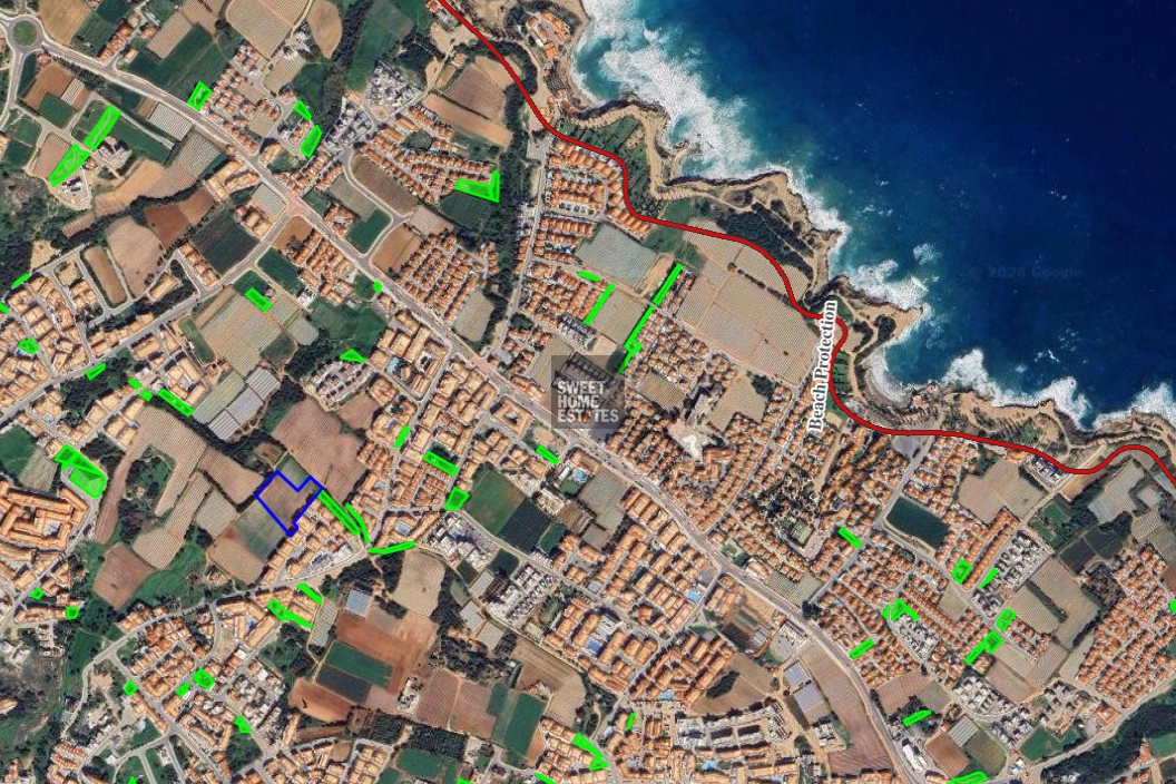 6,099m² Plot for Sale in Kapparis, Famagusta District